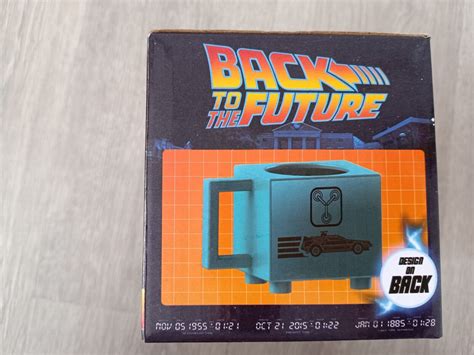 Back to the Future Wooden Delorean, Clock Tower Model, Heat Reveal Mug Bundle | eBay