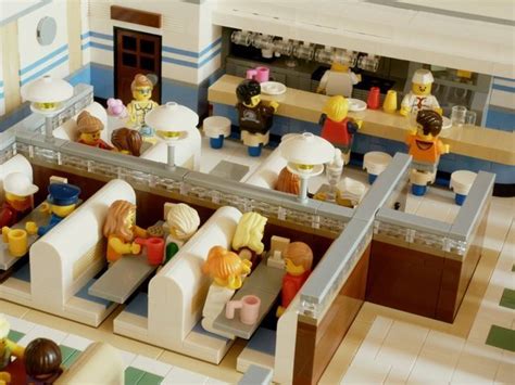 Village Coffee Shop - Boulder, Colorado | Lego furniture, Lego design, Lego room