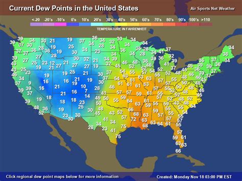 How To Find The Dew Point On A Weather Map - Gretal Gilbertine