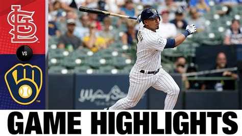 Cardinals vs. Brewers Game Highlights (9/5/21) | MLB Highlights - YouTube