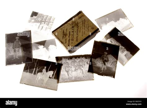 Old photographs on silver bromide gelatin dry plates Stock Photo: 27314588 - Alamy