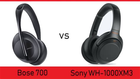 Bose 700 vs Sony WH-1000XM3 headphones: Which one to choose?