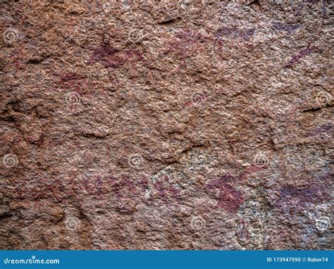 Rock Art - Spitzkoppe Mountain - Damaraland - Namibia Stock Photo ...