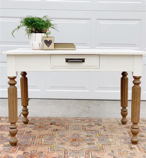 Antique White Farmhouse Style Desk | General Finishes Design Center