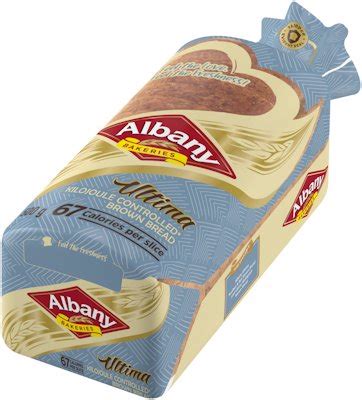 ALBANY ULTIMA KILOJULE CONTROL BROWN BREAD 500GR