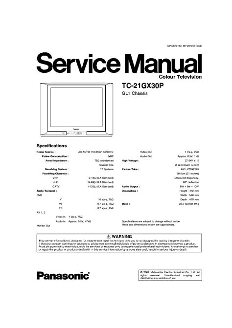 [DIAGRAM] Schematic Diagrams Tv Panasonic - MYDIAGRAM.ONLINE