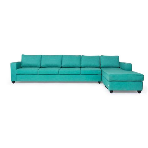 L Shaped Sofa: Buy Napper 4 seater Sectional Sofa Set Online at Best prices starting from ₹59252 ...
