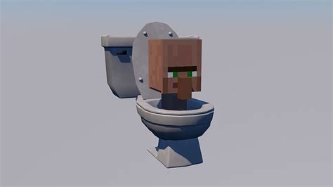 3D model Skibidi Toilet Minecraft VR / AR / low-poly | CGTrader