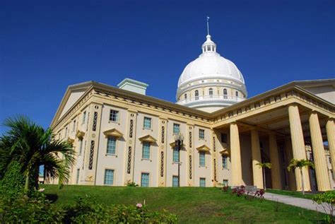 The Palau National Capitol. Ngerulmud, Palau. Palau, Parliament ...