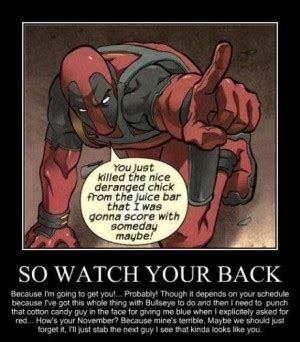 Deadpool Love Quotes. QuotesGram