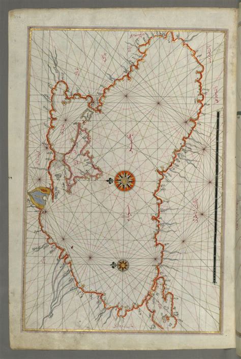 Map of the Black Sea Coastline | W.658.373A | The Walters Art Museum