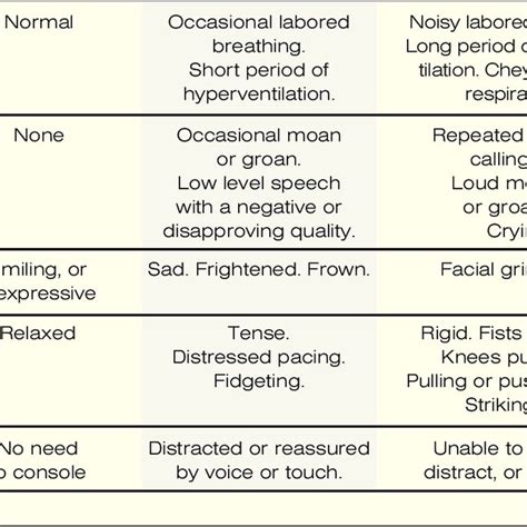 Pain Assessment IN Advanced Dementia (PAINAD) Scale 0 1 2 Score ...