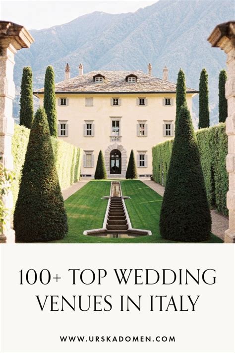 100+ Top Wedding Venues in Italy | Wedding venues italy, Tuscany wedding venue, Destination ...