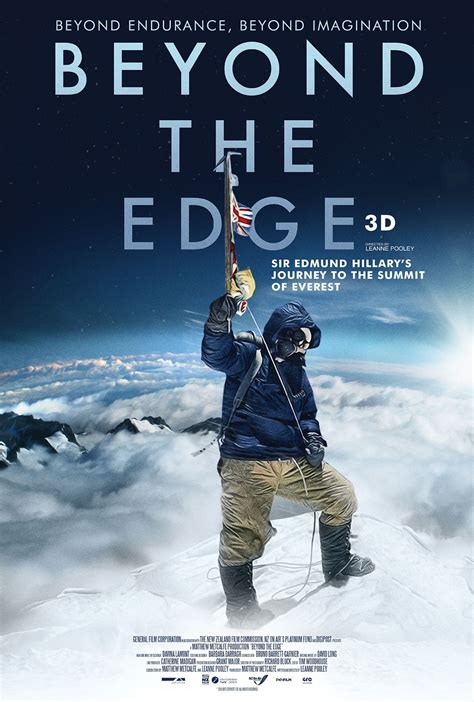 Beyond The Edge (2013) - Posters — The Movie Database (TMDB)