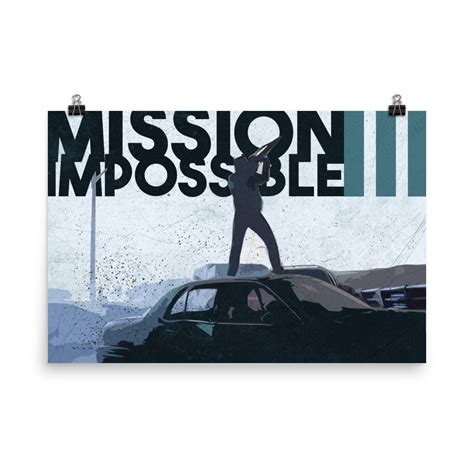 Mission: Impossible III Poster - Etsy