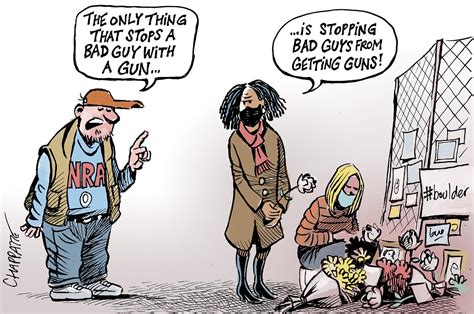 Guns in America | Globecartoon - Political Cartoons - Patrick Chappatte