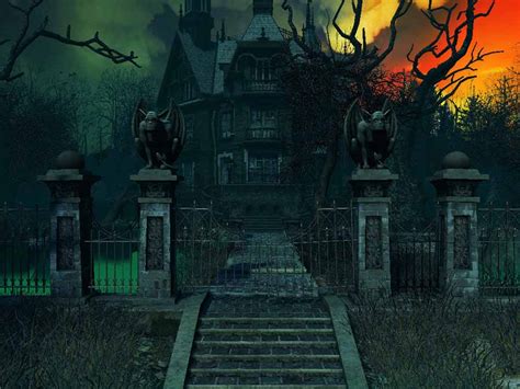 🔥 [40+] 3D Haunted House Wallpapers | WallpaperSafari