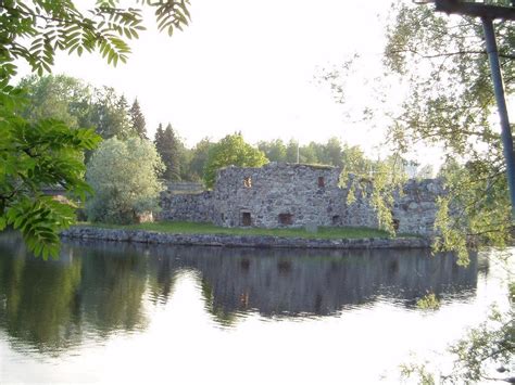 Kajaani Castle ruins, Finland. The smallest castle in Europe and the ...