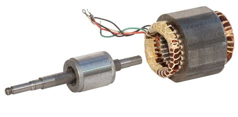 VALCO S.r.l. - Stator with Winding and Rotor with Shaft