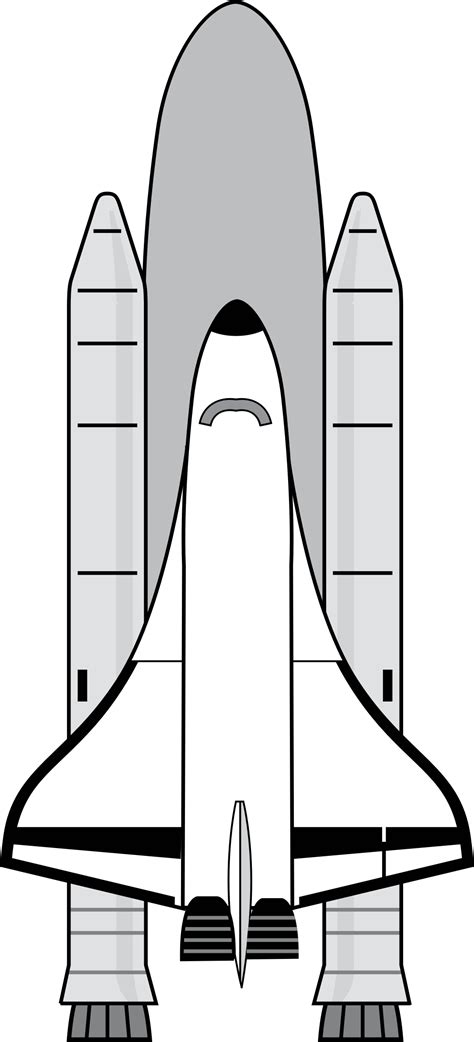 Clipart - space shuttle