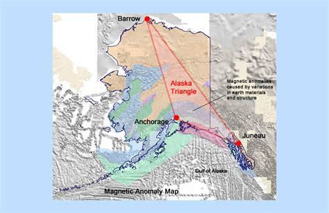 Alaska Triangle Vortex Vortexes in Alaska - Alaska Vortex Map