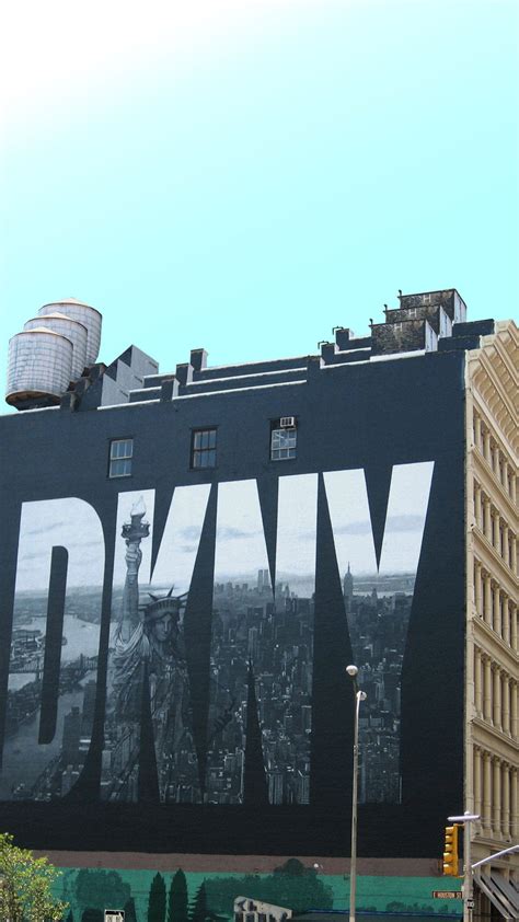 Download DKNY Logo Mural Wallpaper | Wallpapers.com