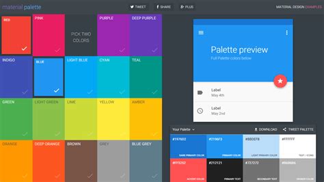 Create a Material Color Palette in NO time