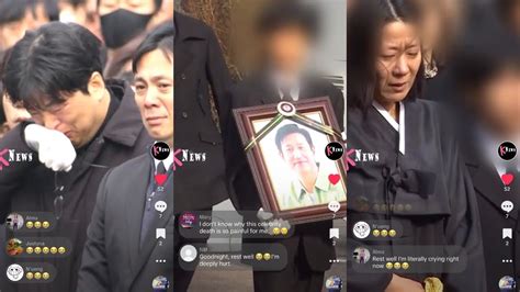 Lee Sun Kyun funeral (이선균): Wife and children broke down and bid farewell on the final journey ...