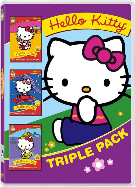 Hello Kitty Triple Pack DVD Set Only $4.99 – 75% Savings