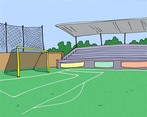 Soccer Field by nickagneta on deviantART
