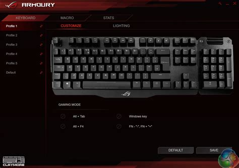 ASUS ROG Claymore Keyboard Review | KitGuru- Part 3