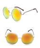 Vintage Designer Bicyclic Round Sunglasses Women For Women Elegant Big ...