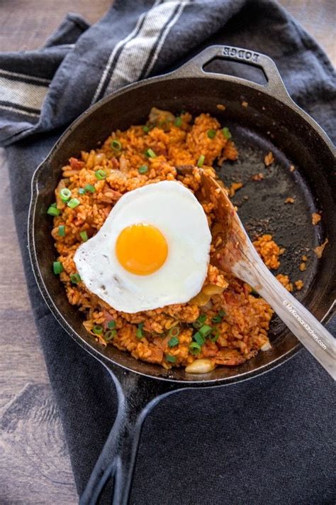 Easy Kimchi Fried Rice - My Korean Kitchen