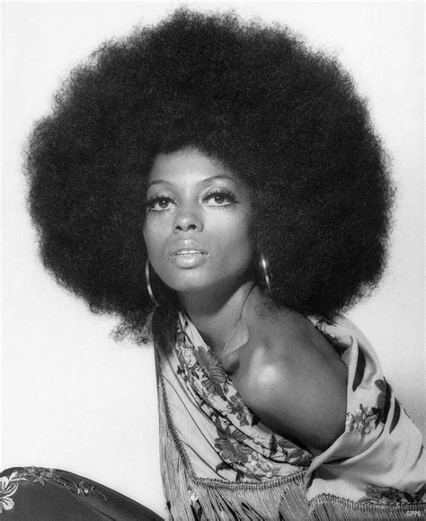 1970 Diana Ross • Years 70's vintage afro fashion music show