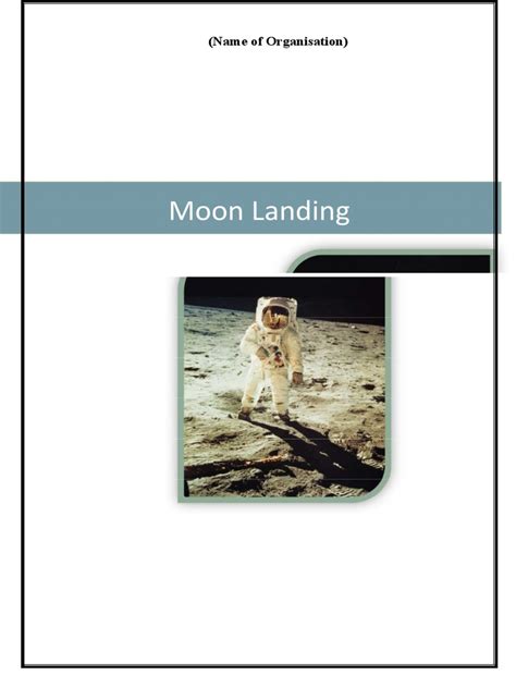 Moon Landing Activity | Download Free PDF | Moon Landing | Moon