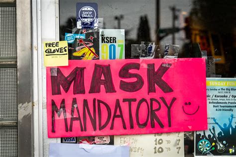 Everett, WA. USA - 07/04/2020: Mask Mandatory Sign on Loca… | Flickr