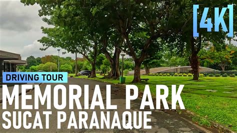 Manila Memorial Park Sucat Full Drive Tour - YouTube