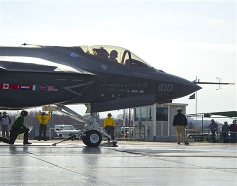 SNAFU!: F-35C on the catapult.