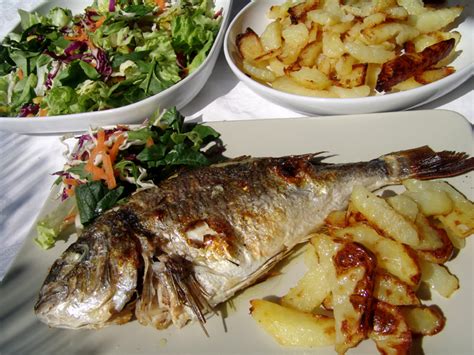 Grilled Sea Bream - Cooking In Plain Greek