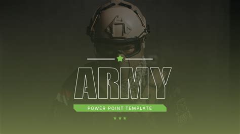 Army PowerPoint Template - SlideBazaar