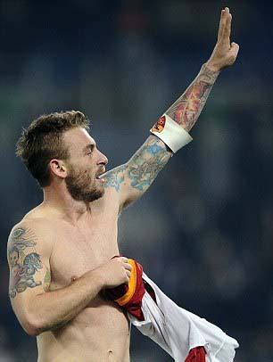 Daniele De Rossi tattoo : Euro 2012 | Tattoos Photo Gallery