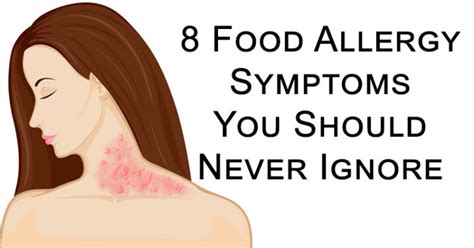 8 Food Allergy Symptoms You Should Never Ignore - David Avocado Wolfe