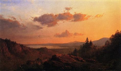 View of the Hudson River from Olana Painting | Frederic Edwin Church Oil Paintings