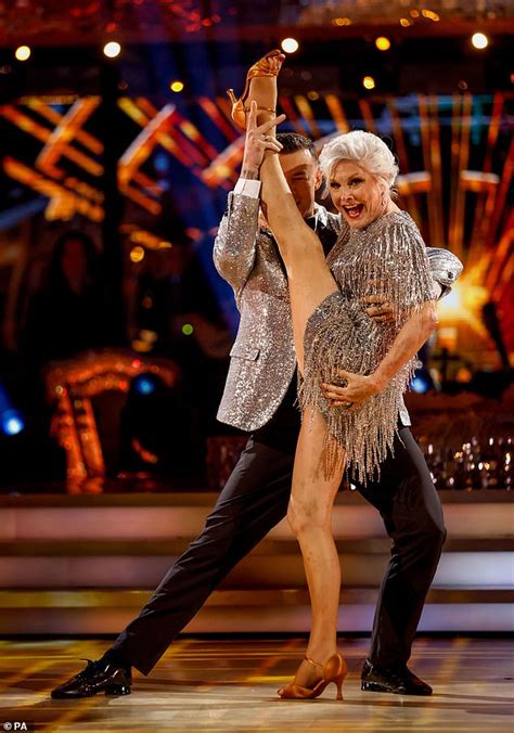 Strictly's Angela Rippon, 78, stuns viewers as she stretches her leg ...