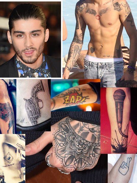 Zayn Malik - Addicted To Ink: 12 Celebrities OBSESSED With Tattoos ...