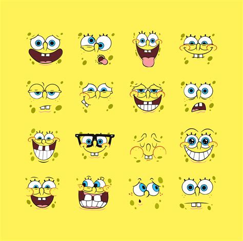 Spongebob Face SVG Designs – MasterBundles