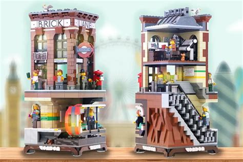 LEGO Ideas Mini City Diorama: London with Underground Station! Achieves 10,000 Supporters - The ...