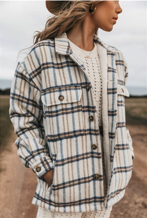 Bransby - Women White Flannel Jacket – OTTWAY