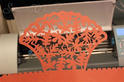 Samantha Walker's Imaginary World: Silhouette Tutorial: Cutting Detailed Designs "Leafy Basket"