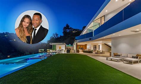 An inside look at Chrissy Teigen and John Legend’s house, a Beverly Hills trophy home